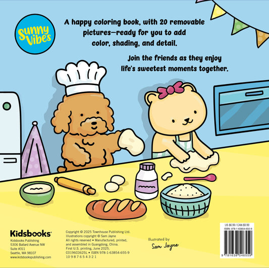 Sweet Life Coloring Book