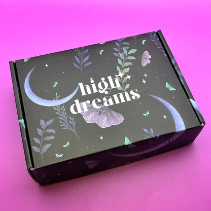 Moon Butterfly Metal Box