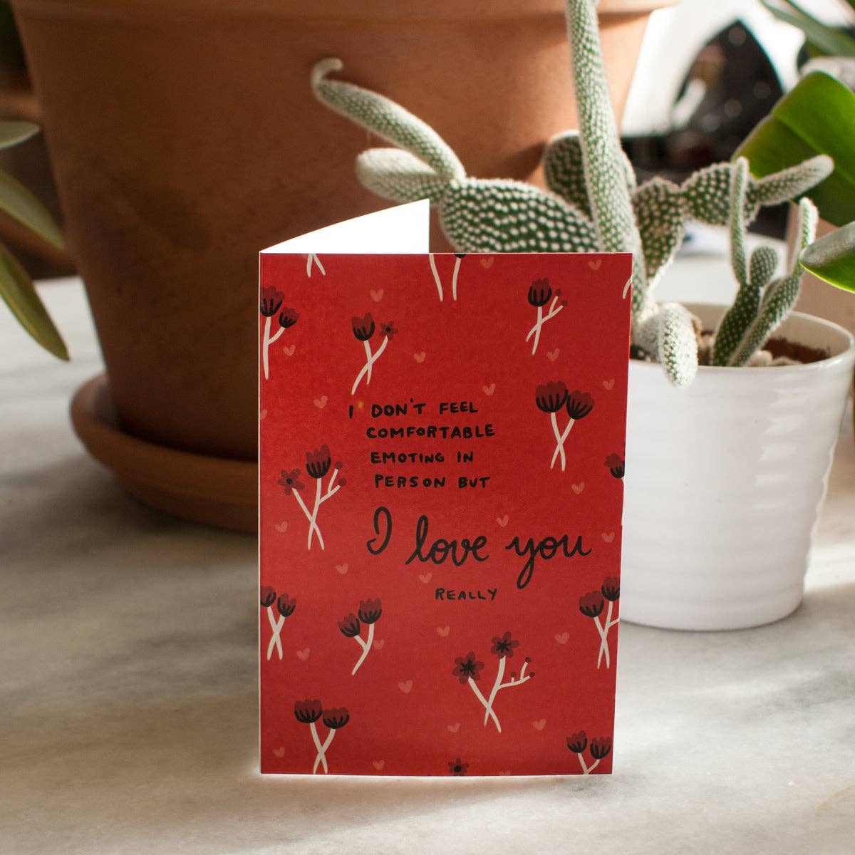 I Love You (Really) Greeting Card