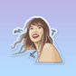 1989 Taylor Swift Sticker