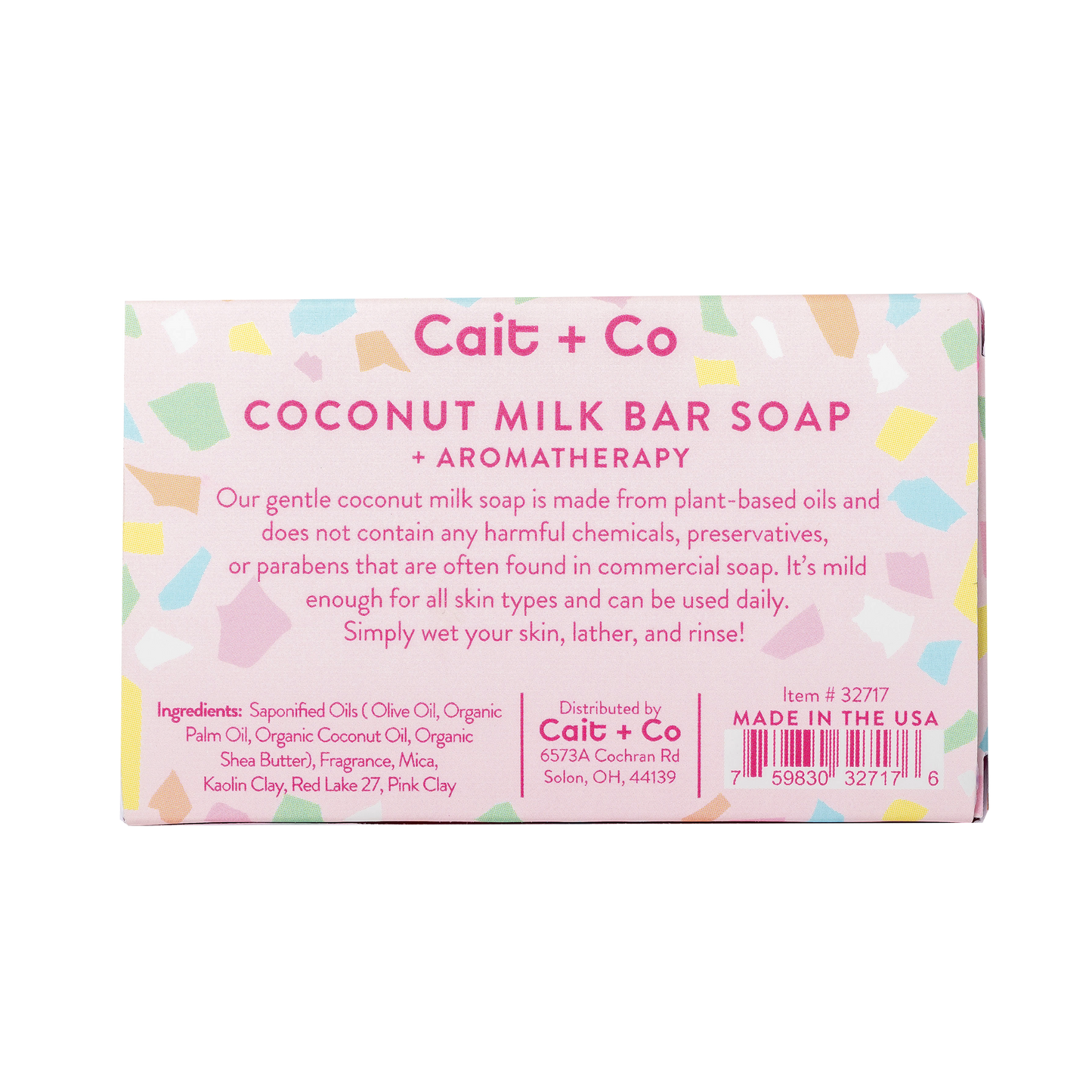 Pearl Coconut Milk Bar Soap