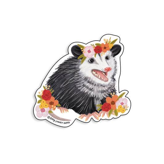 Beautiful Opossum Sticker