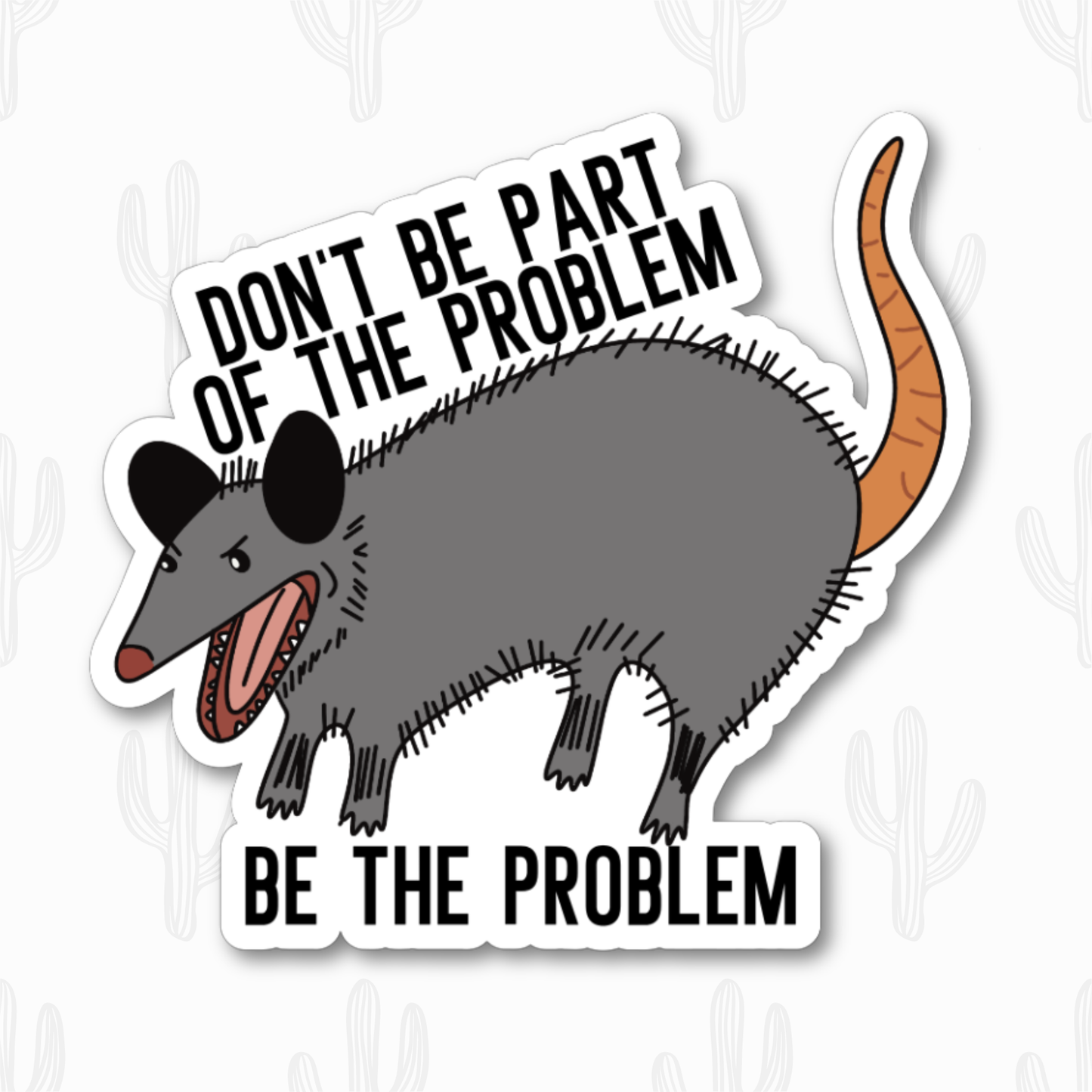 Possum Sticker