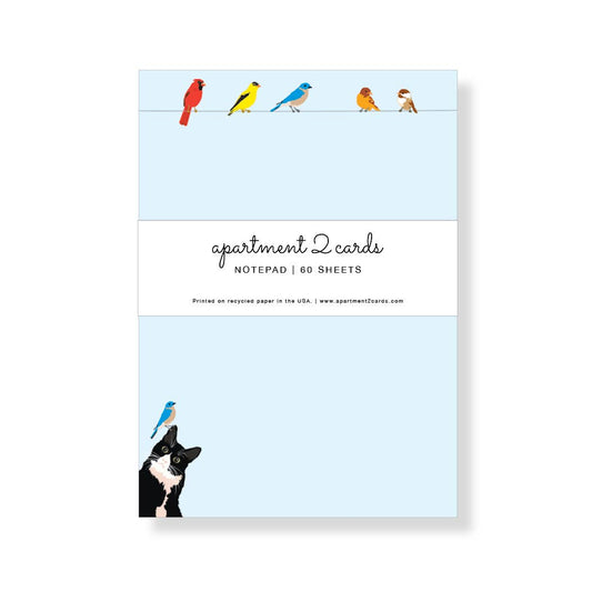 Birds on a Wire Notepad