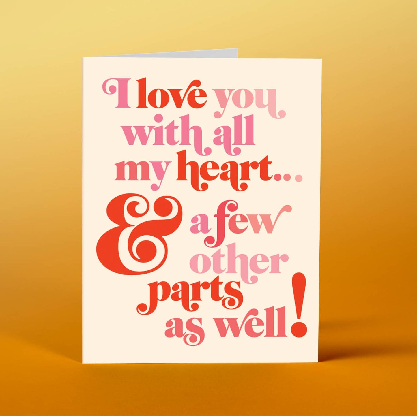 Love Your Parts Greeting Card