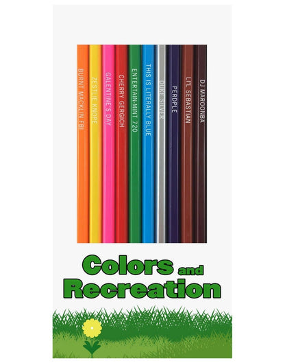 Colors and Recreation Pencils