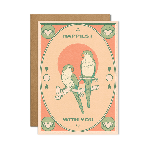 Happiest With You Greeting Card