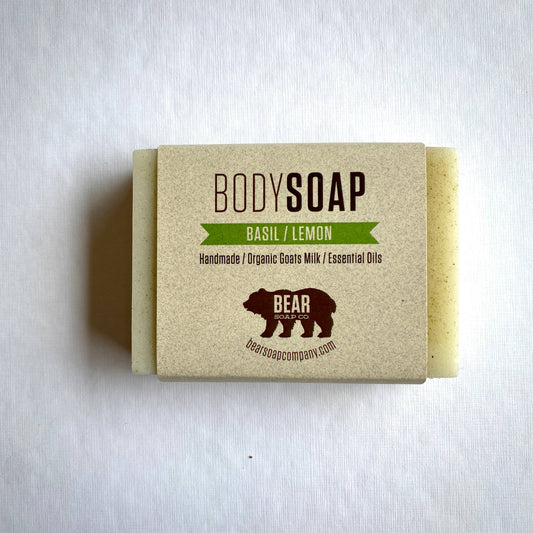 SALE - Basil / Lemon Body Soap