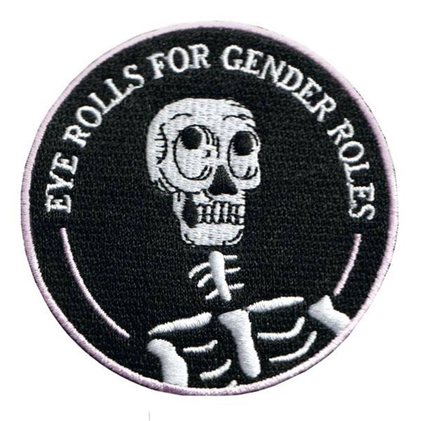 Eye Rolls for Gender Roles Patch