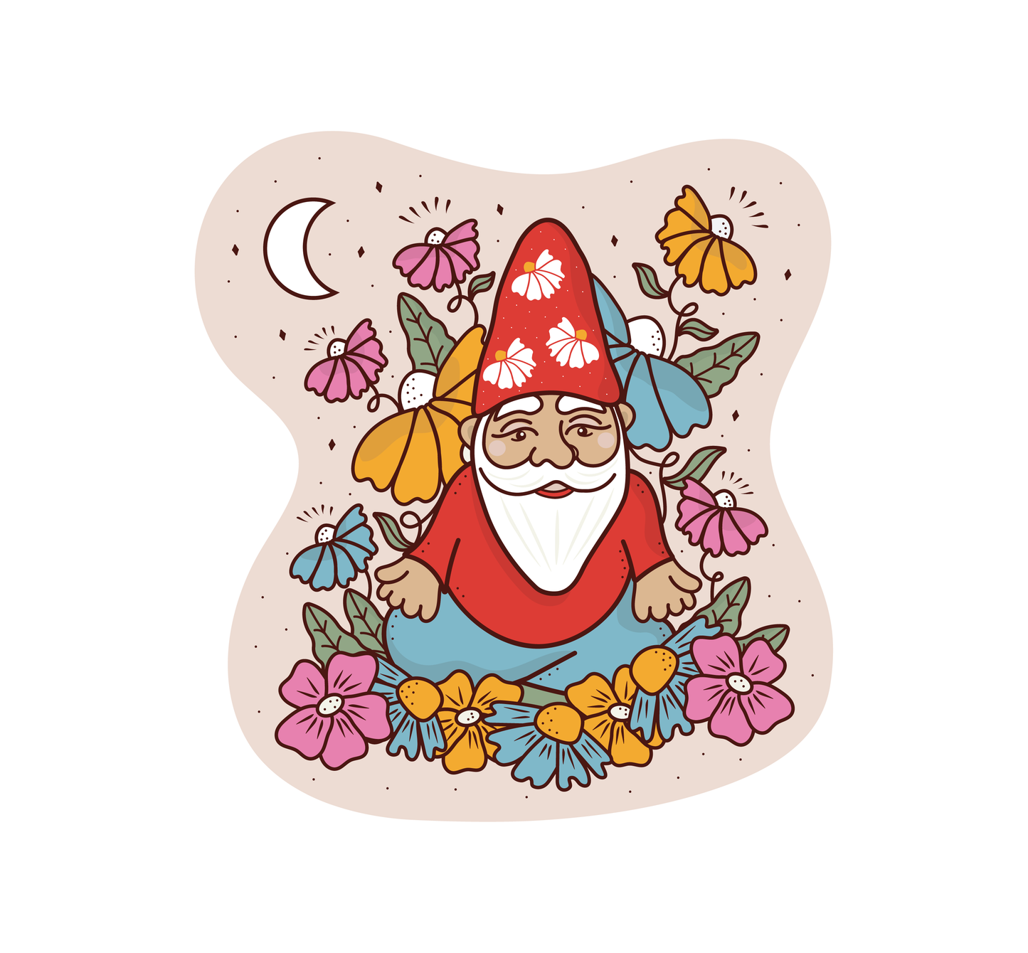 Gnarly Gnome Sticker
