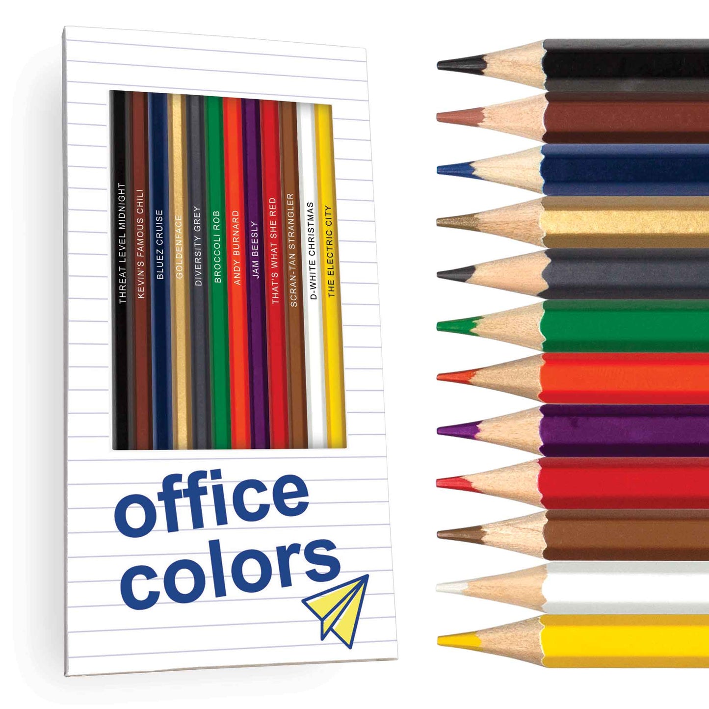 Office Colors Colored Pencils for Fans of The Office