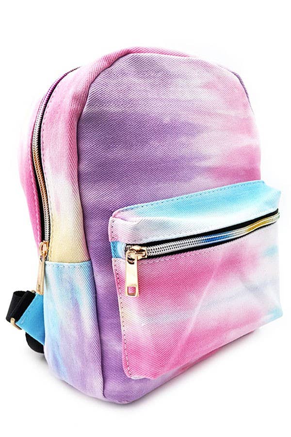 Tiedye Mini Backpack, Assorted