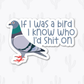 Funny Bird Sticker
