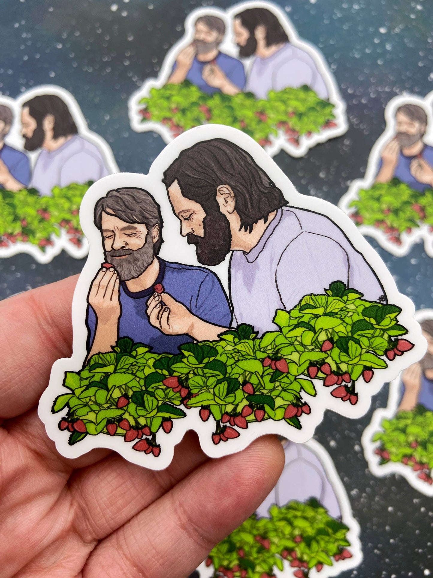 Frank and Bill The Last Of Us Sticker