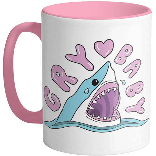 Cry Baby Shark Coffee Mug