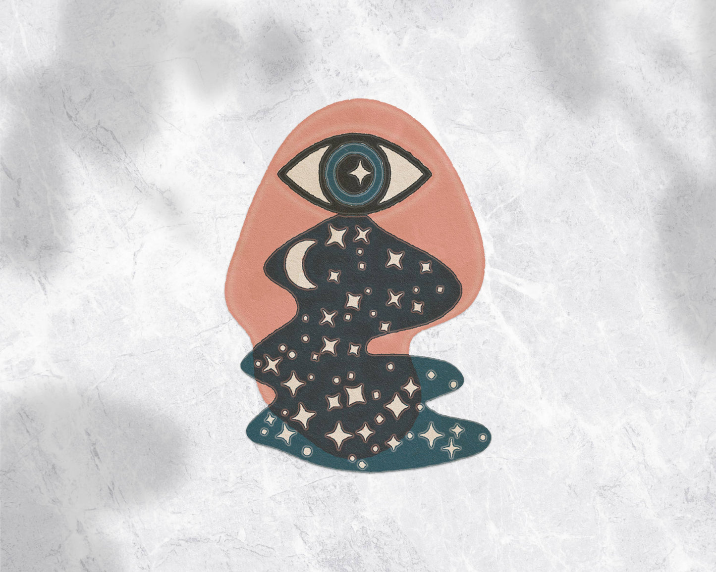 Celestial Eye Sticker