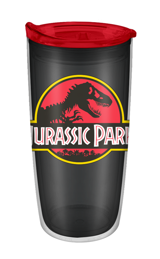 Jurassic Park 20oz Double Walled Slide Close Tumbler