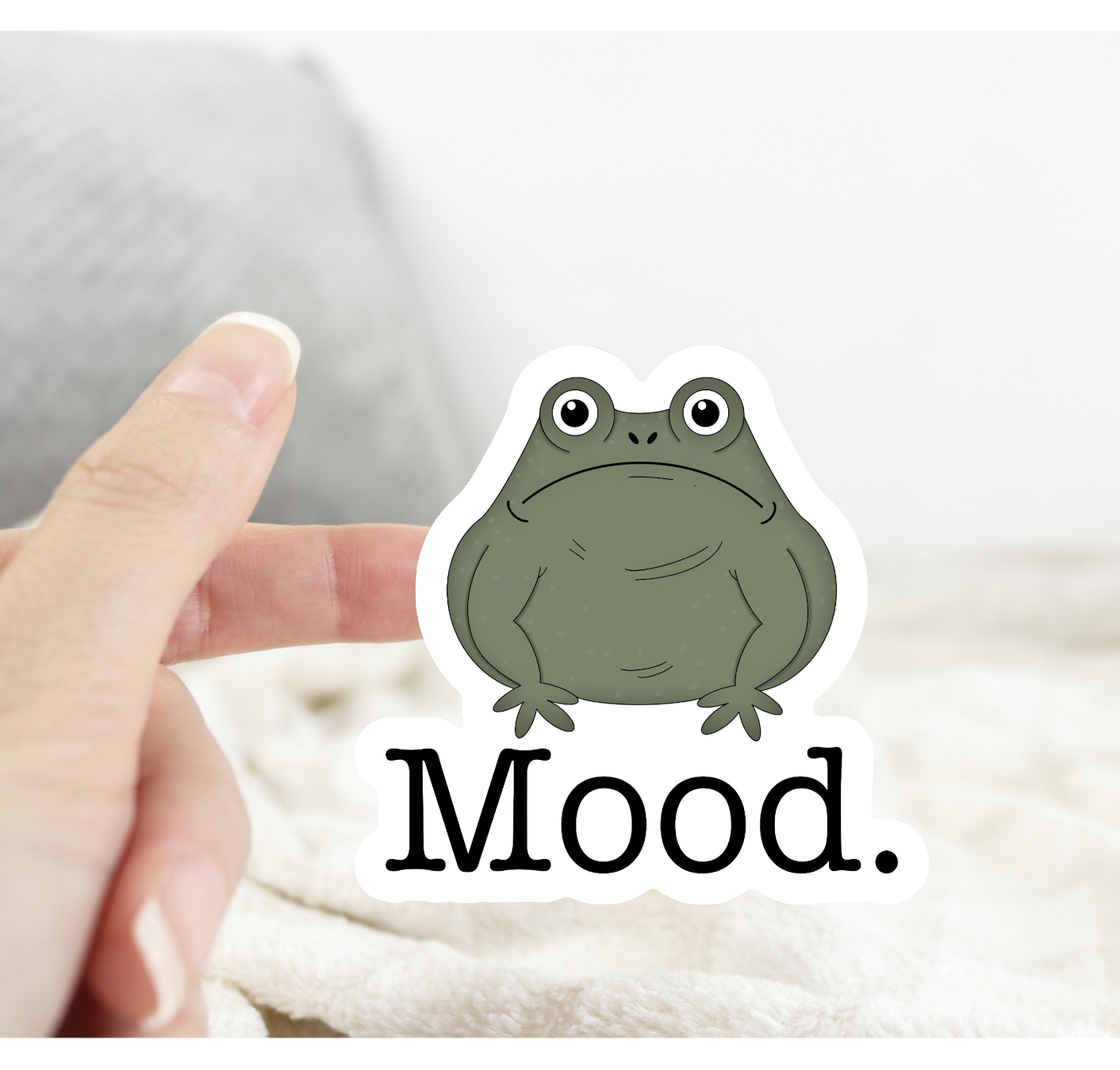 Frog Mood Sticker