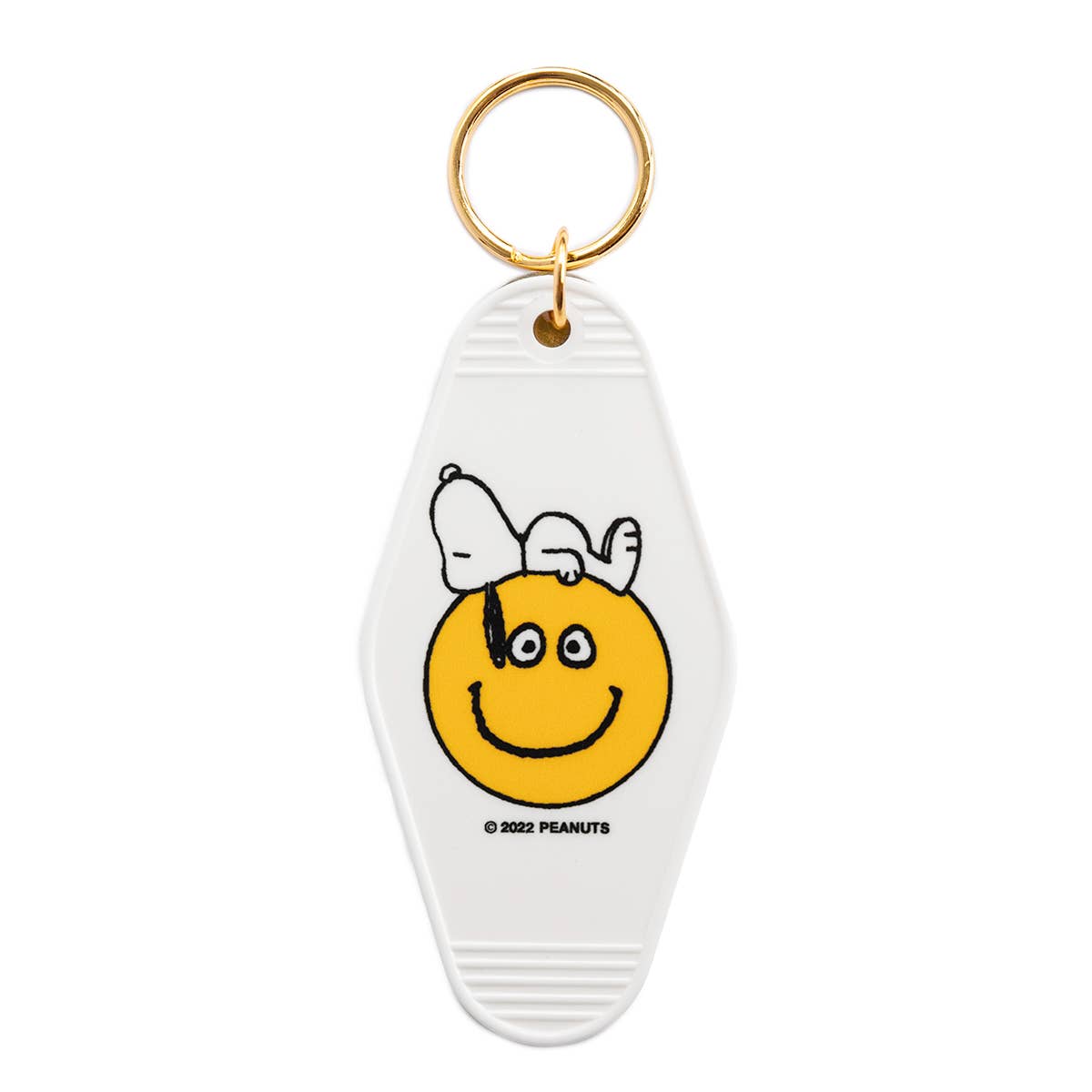 Snoopy Smiley Motel Keychain