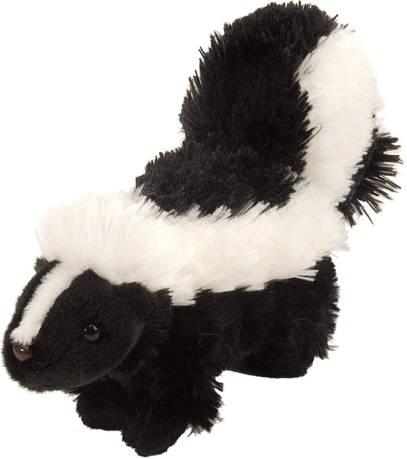 Mini Skunk Stuffed Animal 8"