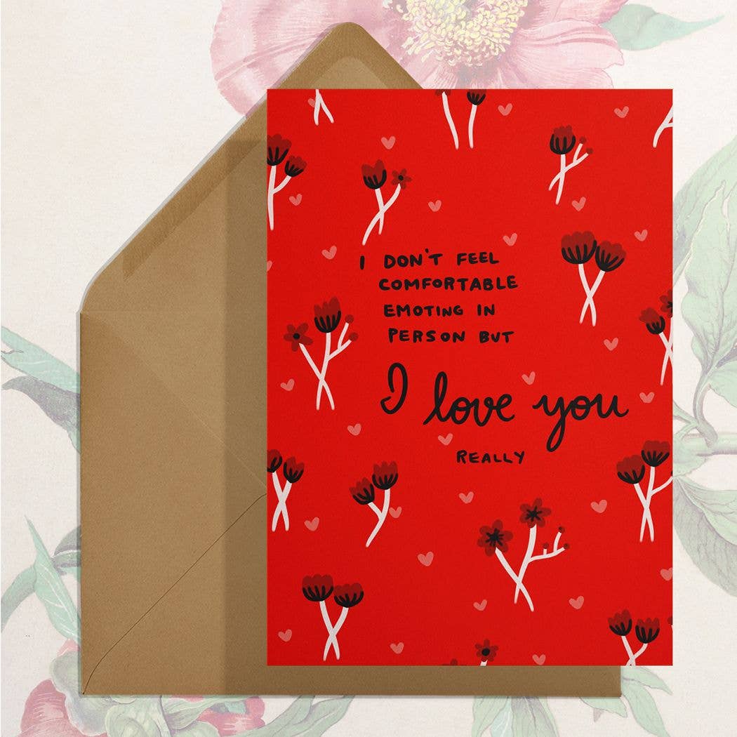 I Love You (Really) Greeting Card