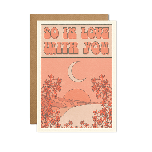 So In Love With You Greeting Card