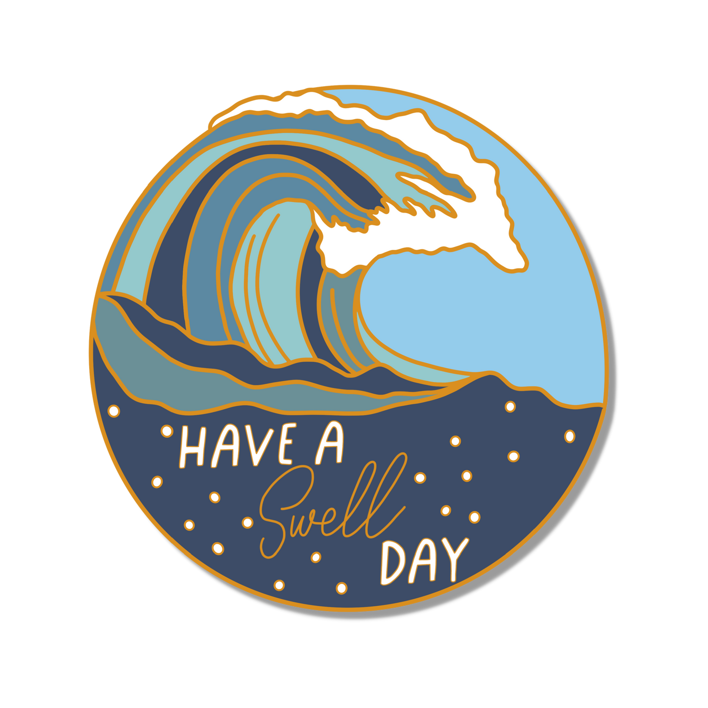 Have a Swell Day Sticker