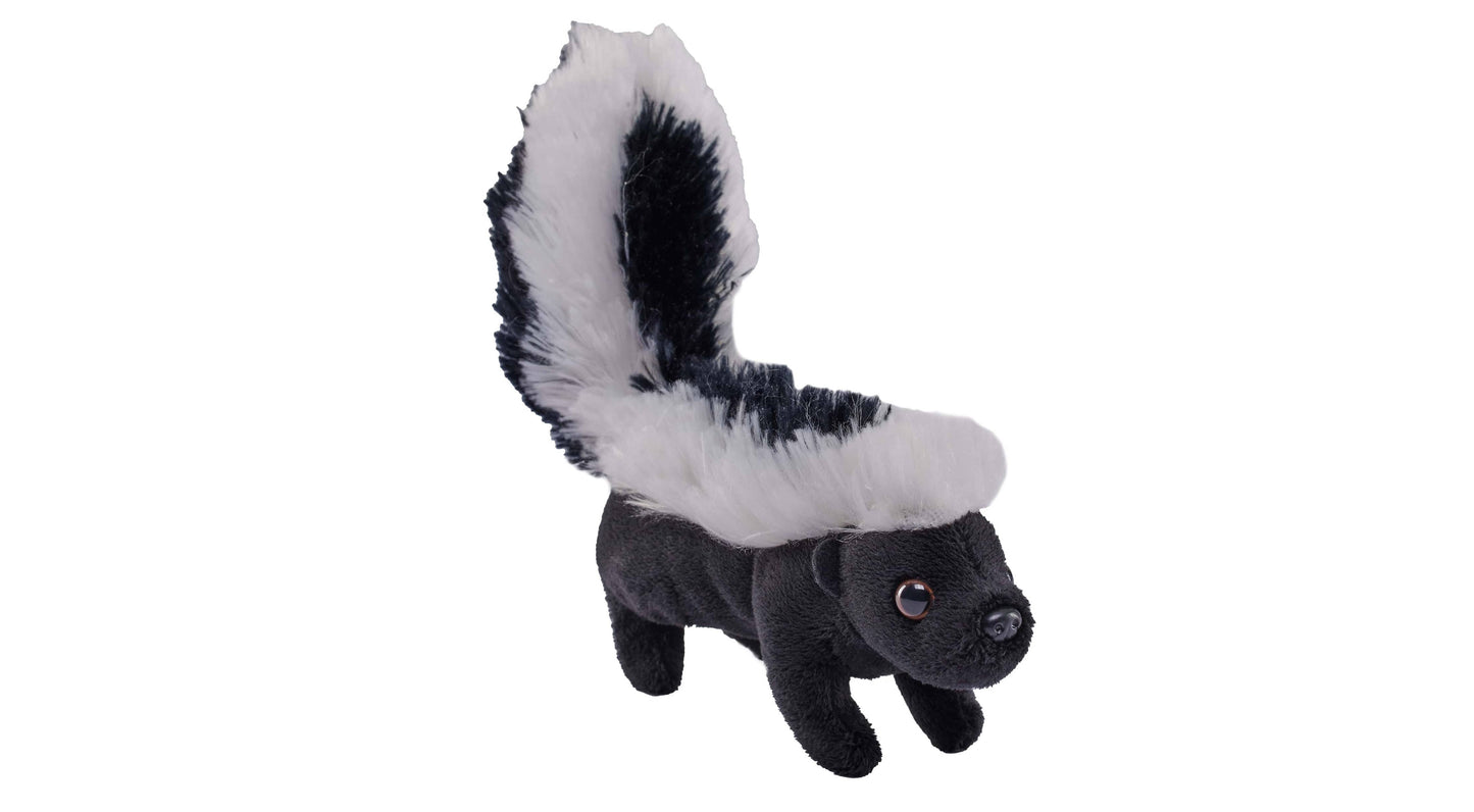 Mini Skunk Stuffed Animal 5"