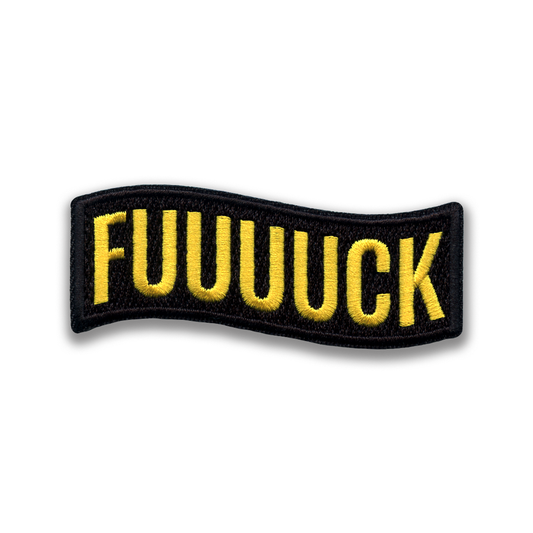 Fuuuuck Embroidered Patch